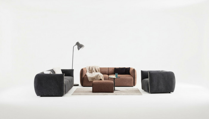 Sofagarnituur Bankstel Set 4+3+1 Zit Meubelgroep Garnituur Sets 3-delig Nieuw