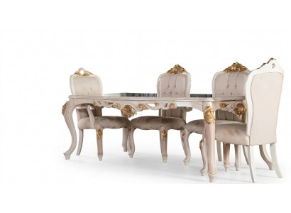 Eetkamer eettafel stoel luxe set eetkamerstoel tafel tafels hout groep