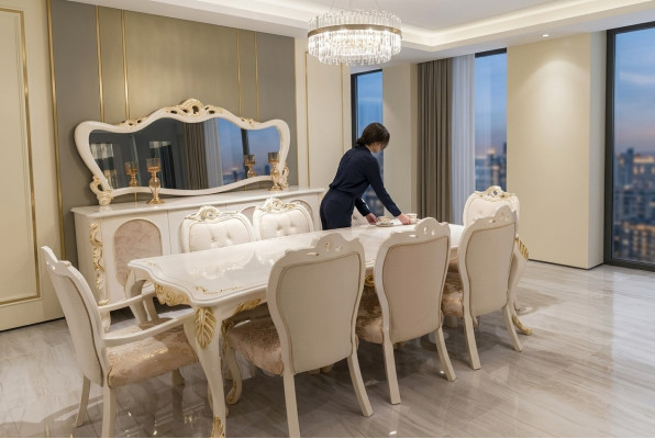 Tafels Eettafel Tafel Eetkamer Houten Tafel Barok Eet Luxe Meubels Nieuw