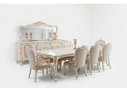 Tafels Eettafel Tafel Eetkamer Houten Tafel Barok Eet Luxe Meubels Nieuw