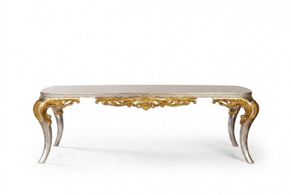 Tafel Eettafel Eetkamertafel Eetkamer Hout Tafels Barok Eet Luxe Meubels Nieuw