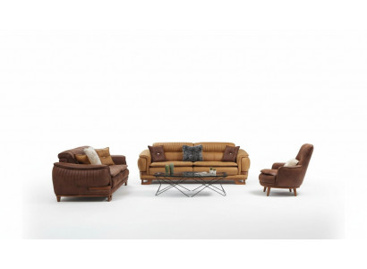 Sofagroepbankstelbankstel Volledige bankstel 3+3+1 zits fauteuil