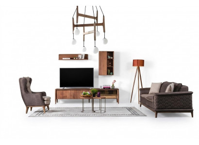 Sofa set Sofa Luxe Set Banken Fauteuils 3+1 zit Stof Modern Design Nieuw