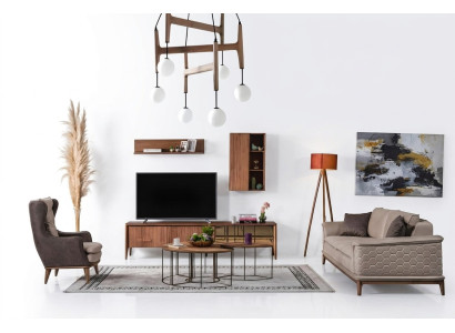 Luxe bankstel bankstel bankstellen fauteuils 3+1 zits stof modern design nieuw