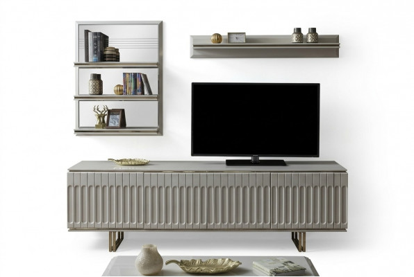 Luxe tv-wand woonkamer rtv Lowboard tv-standaard dressoir plank woonkamerwand