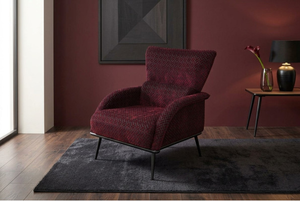 Fauteuil éénzitter 1 zit stof Moderne stoel Woonkamermeubilair Textiel Clubfauteuil
