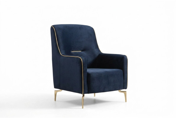 Fauteuil éénzitter 1 zitclubsessel stof Moderne stoel woonkamer meubels Textiel