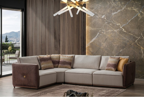 Hoekbank bankstellen L-vorm bank hoek woonkamer design hoekbank luxueuze bank meubels