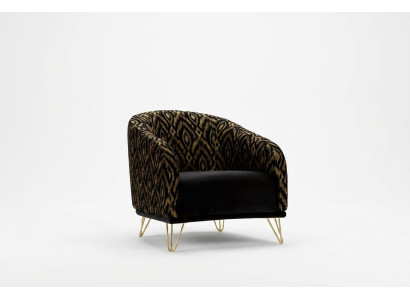 Fauteuil Bank Eénzitter Relaxstoel 1 Zit Clubfauteuil Stof Modern Woonkamer Velours Nieuw