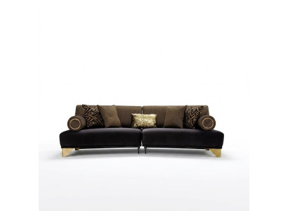 Dries-zitsbank 3-zits luxe bankstellen woonkamer bank van stof 260cm meubels