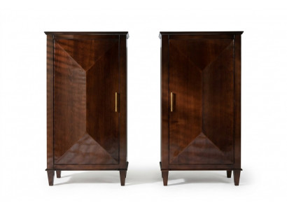 Kast Klassieke meubels Luxe kasten Hout Woonkamer Bruine hoge kast