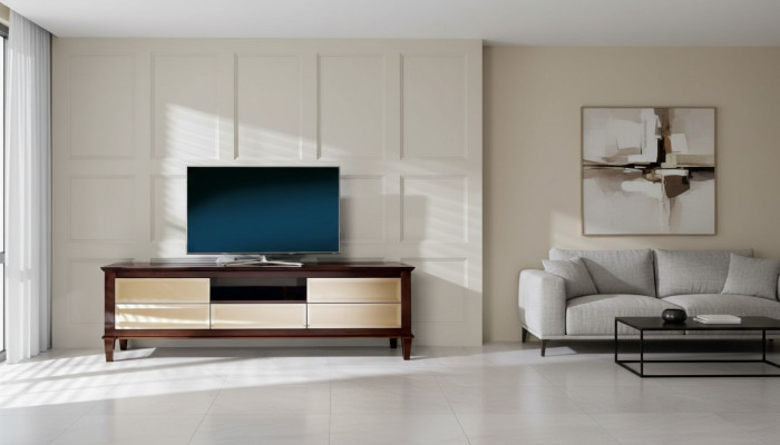 Lowboard tv-standaard Sideboard commode Woonkamer Modern Hout Design Meubels