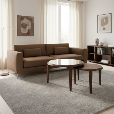 Salontafel Bijzettafel Tafel Koffie Houten Tafel Rond Tafels Houten Tafels Meubels Nieuw