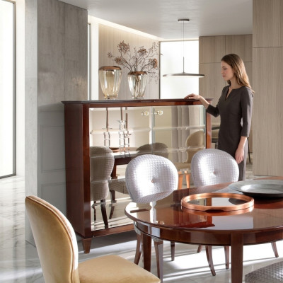 Sideboard Ladekast Kast Klassieke Luxe Kasten Woonkamer Klassiek Bruin