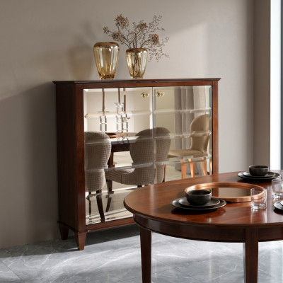 Sideboard Ladekast Kast Klassieke Luxe Kasten Woonkamer Klassiek Bruin