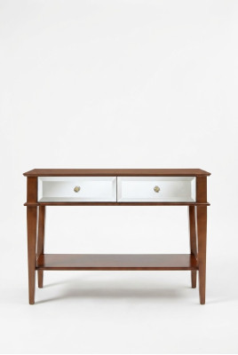 Console tafel slaapkamer console tafel hout luxe klassieke commode bruin nieuw