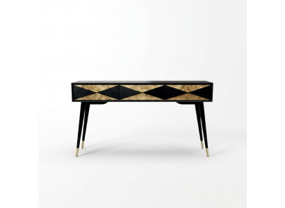 Luxe console tafel console commode bijzettafel hout modern gouden ontwerp
