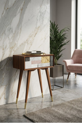 Console tafel console dressoir bijzettafel hout modern luxe design nieuw