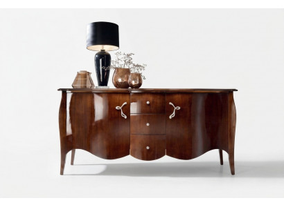 Hoogwaardig dressoir commode luxe kast kasten woonkamer hout bruin nieuw