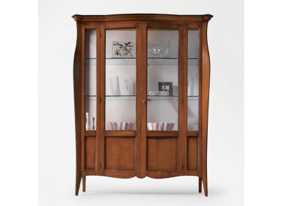 Vitrinekasten Vitrinekast Hout Glas Meubels Woonkamer Klassieke dressoir