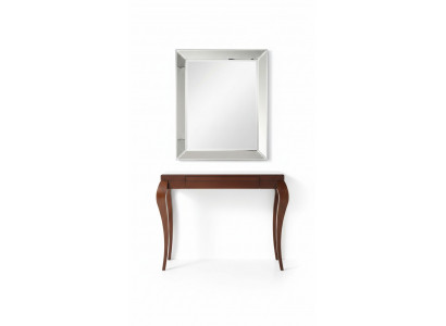 Console tafel Tafel Console Bijzettafel Hout Luxe Bruin Design Klassiek Nieuw