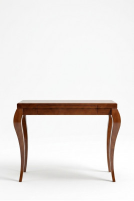 Bruine console tafel bijzettafel houten meubels nieuw