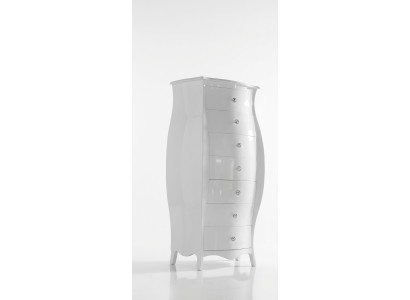 Luxe commode kasten laden hout slaapkamer modern ontwerp wit stijl groot