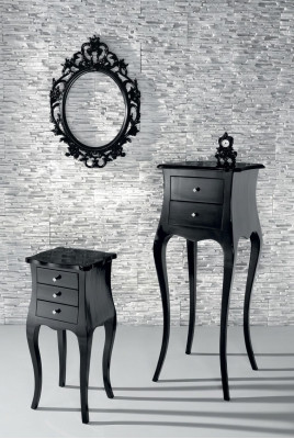 Bijzettafel salontafel Tafels Woonkamer Luxe Zwart Tafel Klassiek Meubilair