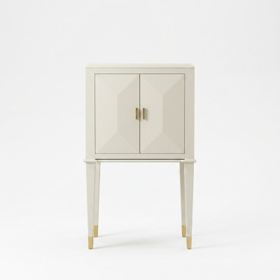 Kommode kasten Houten Luxe dressoir Woonkamer Meubels Beige Kast