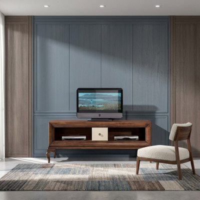 tv Ständer rtv Lowboard Sideboard Tisch Holz Wohnzimmer Braun Möbel Fernseh Neu tv-standaard rtv Lowboard dressoir tafel hout woonkamer bruin meubels televisie nieuw