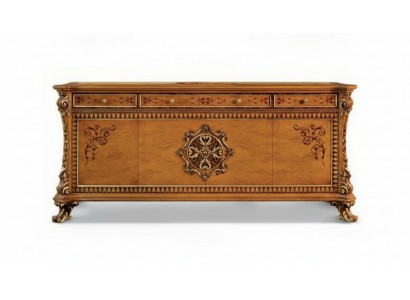 Luxe dressoir xxl dressoir houten dressoir meubels kast bruin