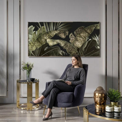Fauteuil Ohrensessel Cocktailsessel Stof Woonkamer Polyester Grijs Zitplaats