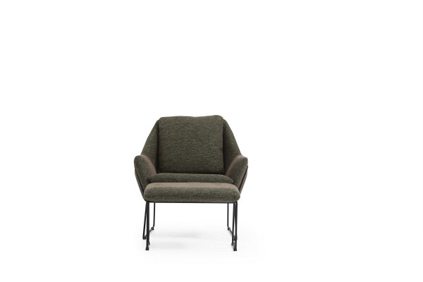 Moderne groene fauteuil Cocktailsessel luie stoel woonkamer meubels design
