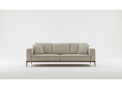 Bankstel Vierzitter 4-zits Stoffen Banken Modern Ontwerp Woonkamer Beige