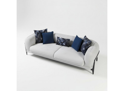 Moderne driezits stoffen meubels woonkamer bank designmeubels banken.
