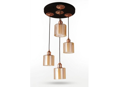 Verlichtingsarmatuur Kandelaar Plafondlamp Plafondlamp Luster Modern Goud