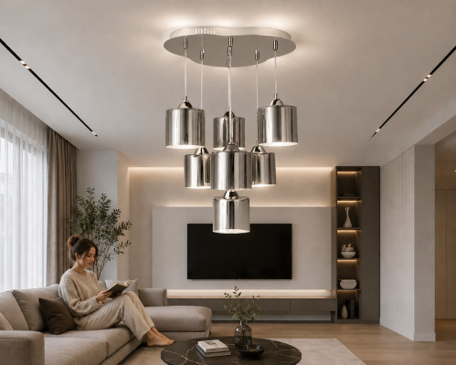 Luster kroonluchter woonkamer plafondlamp plafondlamp kroonluchter van pracht