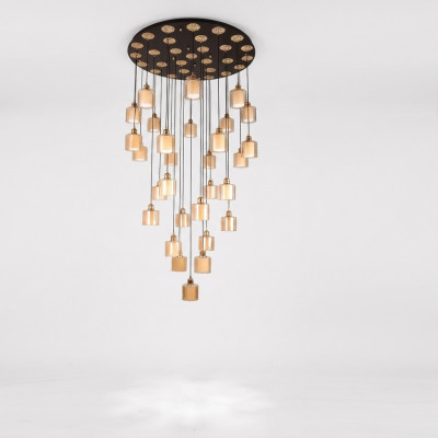 Luxe kroonluchter woonkamer plafondlamp plafondlamp kroonluchter goud