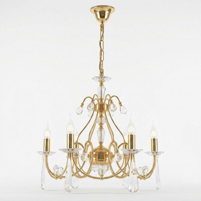 Klassieke plafondlamp kroonluchter plafondverlichting Goud lichtkroonluchter Nieuw