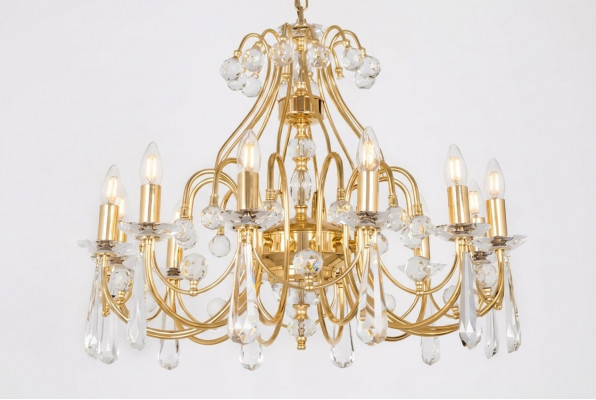 Luster Luxe Plafondlamp Kroonluchter Hanglampen Goud Kunst