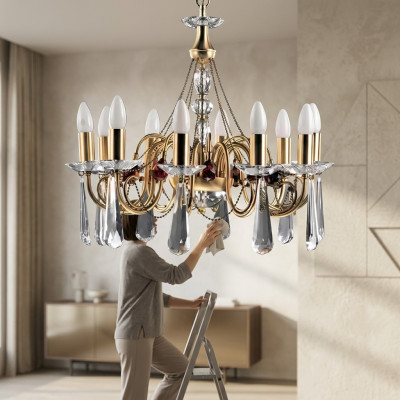 Kristal Luxe Kroonluchter Plafondlamp Hanglamp Kunst Elegant Design