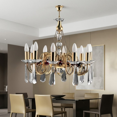 Kristal Luxe Kroonluchter Plafondlamp Hanglamp Kunst Elegant Design