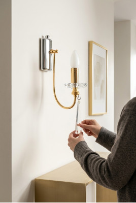 Kroonluchterachtige lamp Kristallen kroonluchter wandlamp Kroonluchter wandlampen