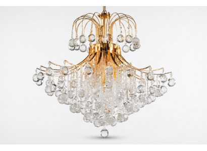 Luxe kroonluchter plafondlamp kroonluchter gouden koninklijke luchter