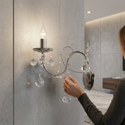 Wandlamp Hangende Kroonluchter Wandleeslamp Kroonluchter Wandlampen Plafondbehang