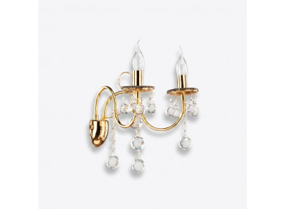 Kandelaar Hanglamp Wandlamp Kroonluchter Muur Lampen Kristal Goud