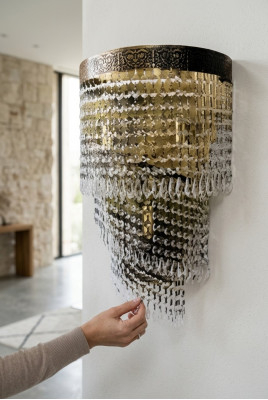 Luxe kroonluchter plafondlamp plafondlamp kristallen plafondlamp