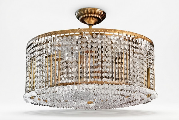 Lustre kroonluchter plafondlamp plafondlamp goud luxe armatuur lamp