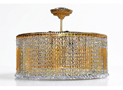 Luxe kroonluchter plafondlamp plafondlamp lampen goud armatuur