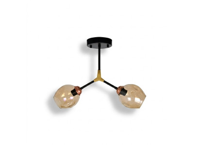 Plafondlamp Luchter Kroonluchter Plafondlamp Lampen Glas Goud Modern